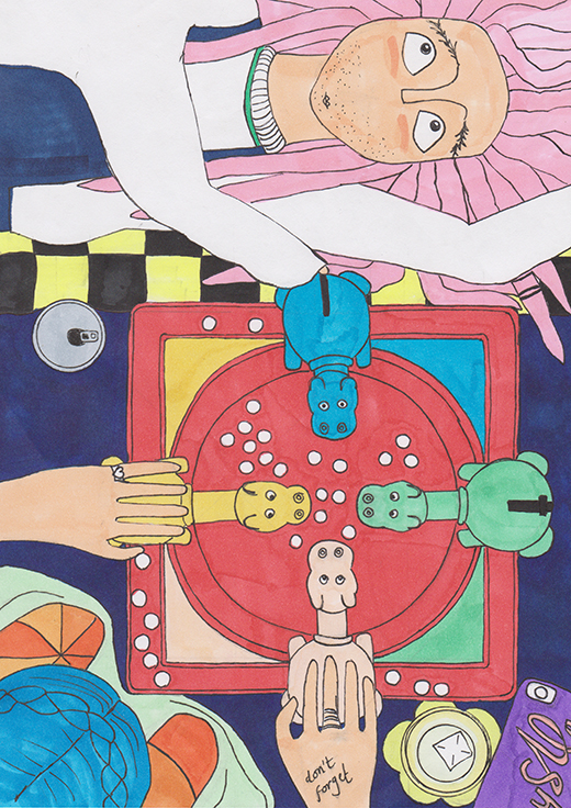 Eris & T - New Year Hungry Hippos