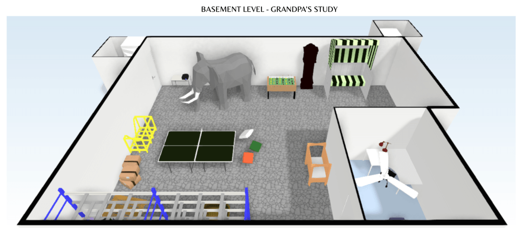 Curiosities Video Games - ROOM Layout