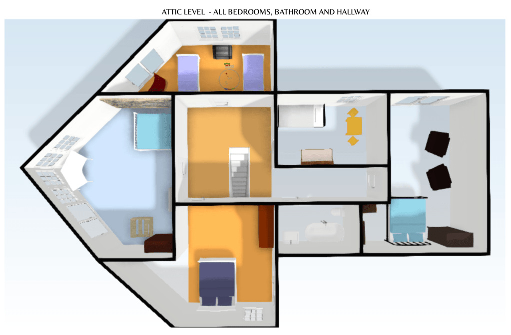 Curiosities Video Games - ROOM Layout