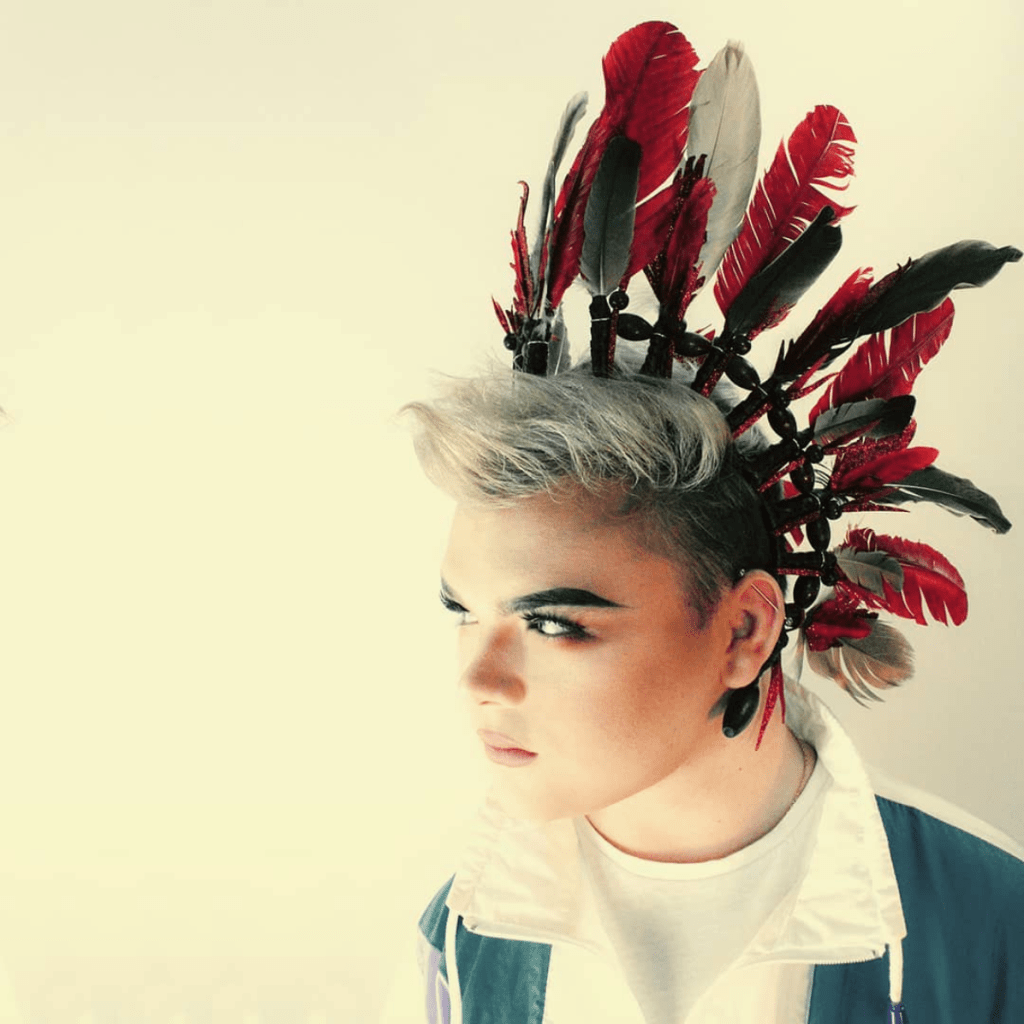 Roman Way feather head dress