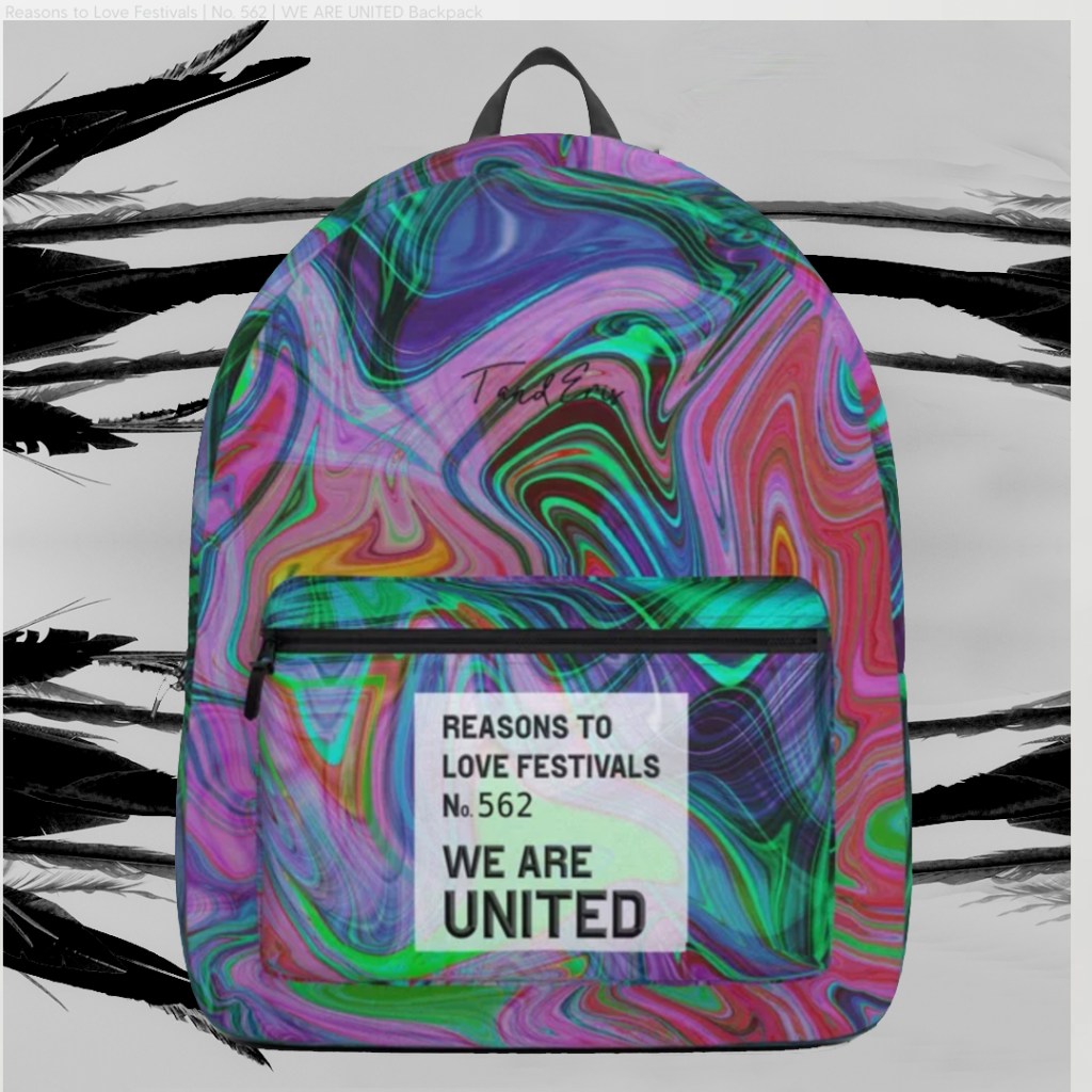 We are united  - Festival Backpack
