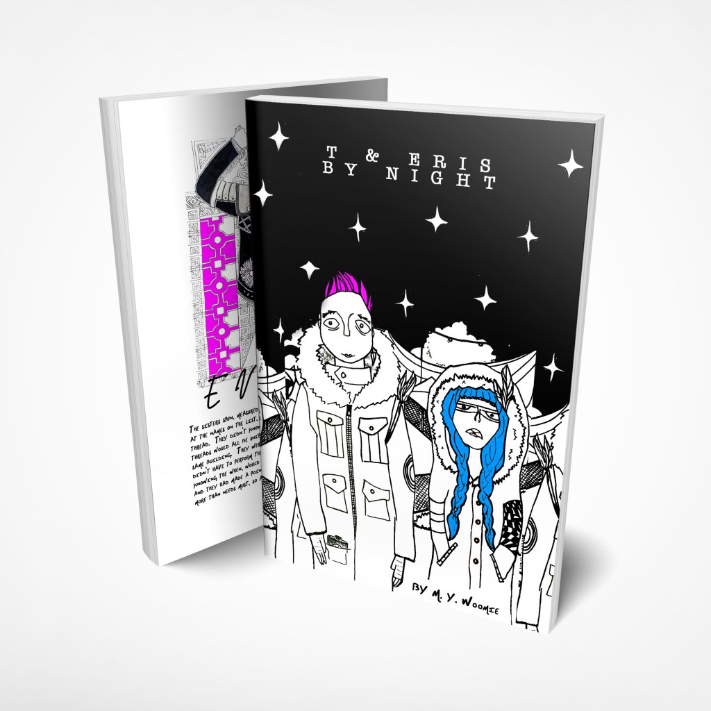T & Eris by Night |
Illustrative Book cover Art