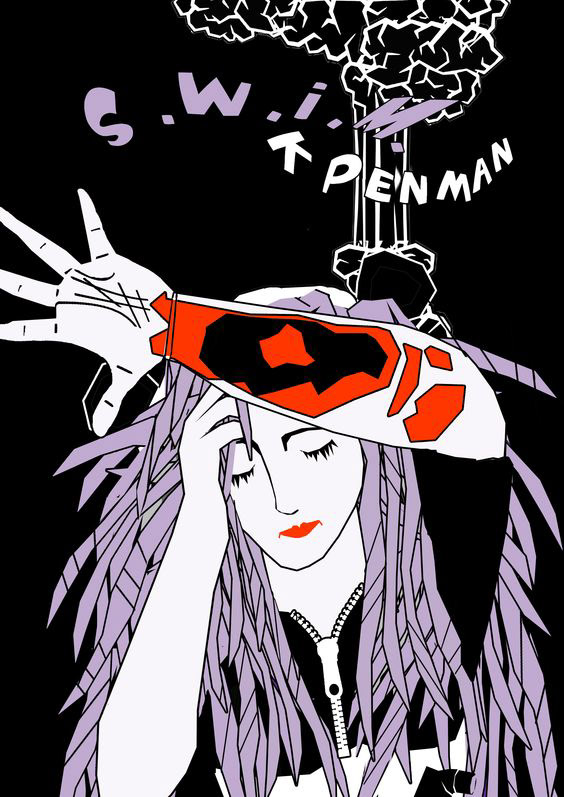 S.W.I.M. Book Cover VIOLET