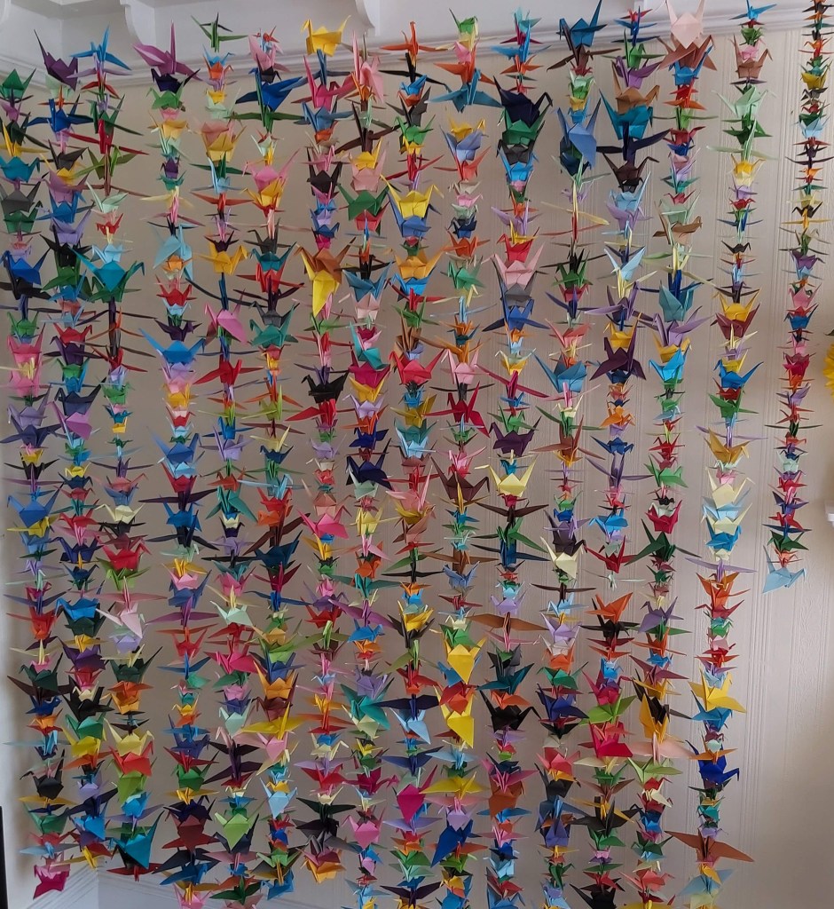 Senbazuru (1000 Paper cranes) Hanging
