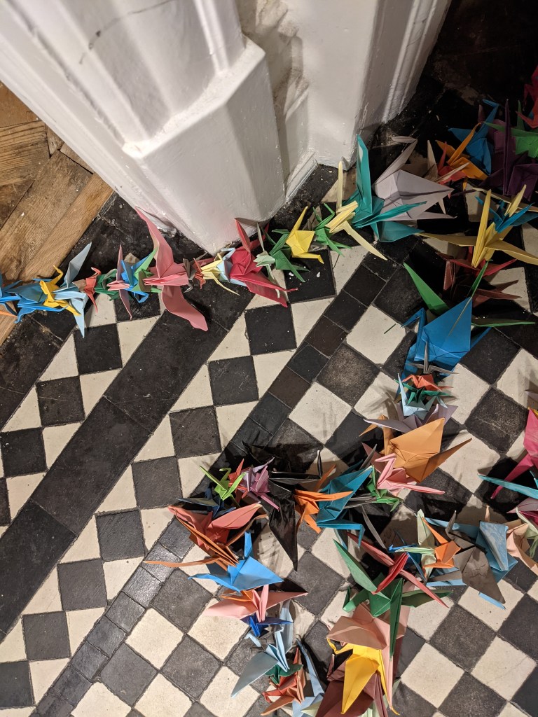 Senbazuru (1000 Paper cranes) Chain