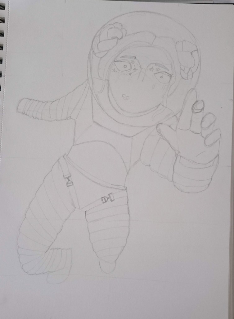 SPACE ERIS - Pencil Sketch