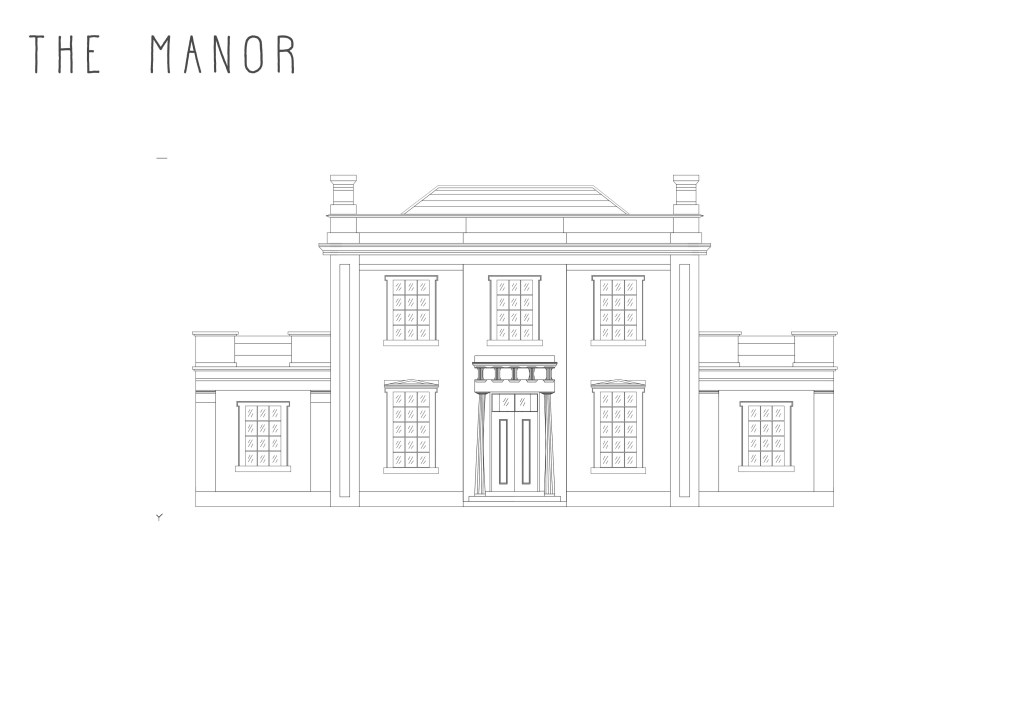 The manor house CAD