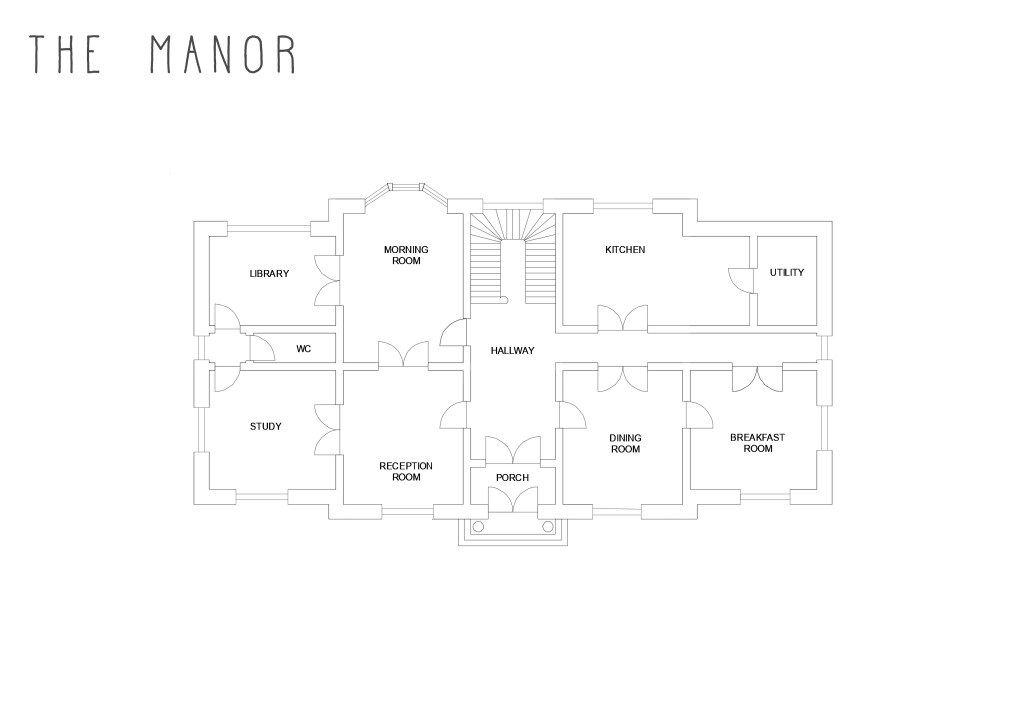 The manor house CAD