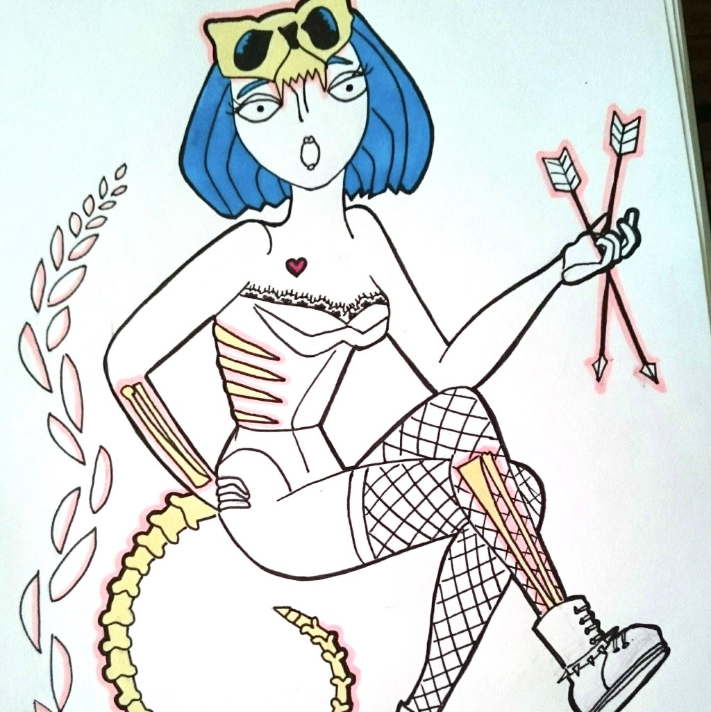 Warrior Eris - FINELINER & COLOUR