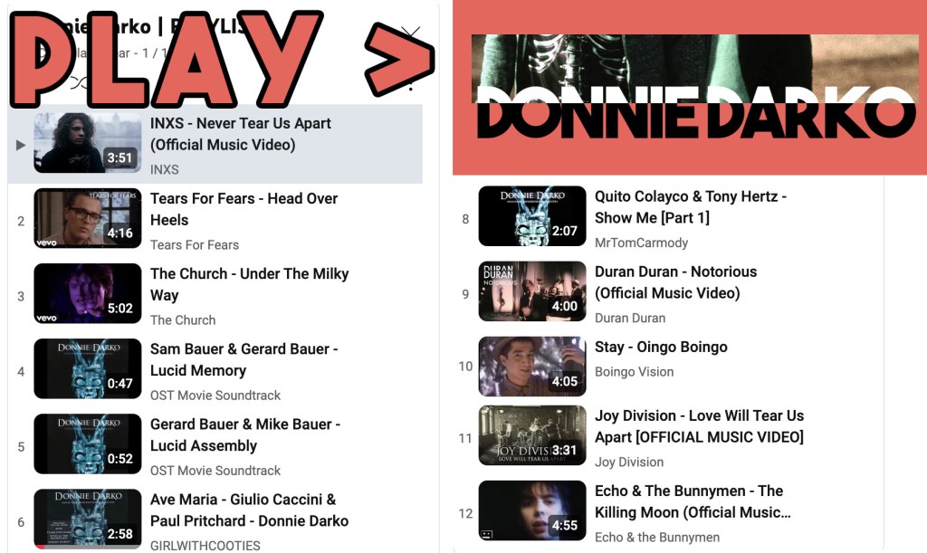 Playlist FILM REVIEWS Donnie Darko